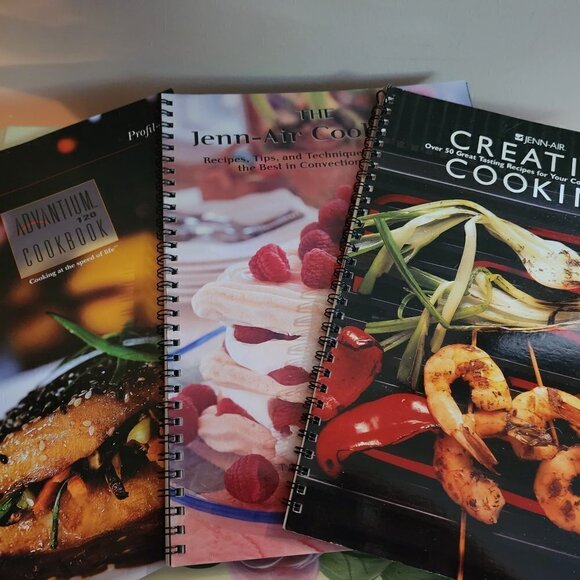 3 Cookbooks for the Jenn-Air Stove & Advantium 120 GE  Oven - Picture 1 of 4